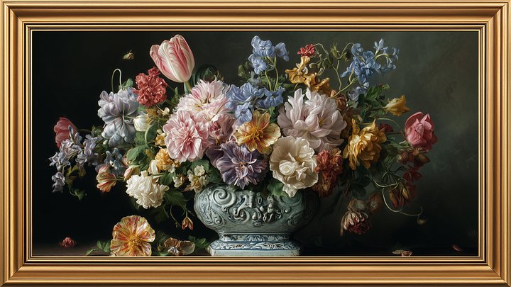 Sunlit Bloom – Digital Sunflower Art for Frame TV product image (2)