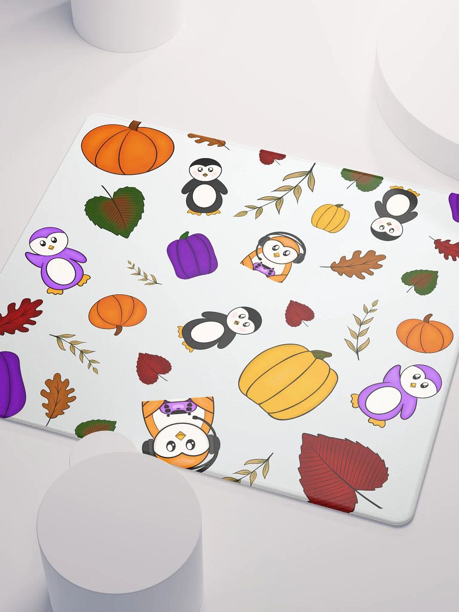 Autumn Gamer Penguin Mouse Pad product image (5)