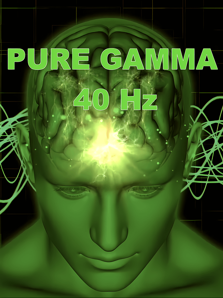 Pure Gamma Waves [40 Hz] For Peak Concentration product image (1)