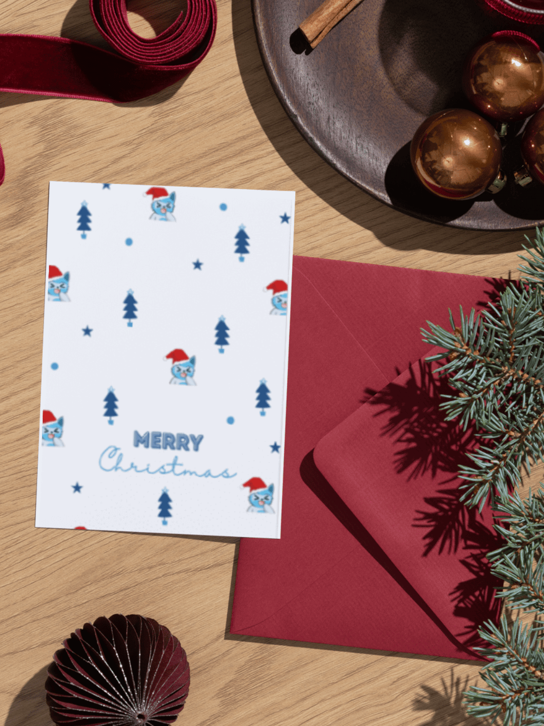 Wobbles Christmas Card product image (1)