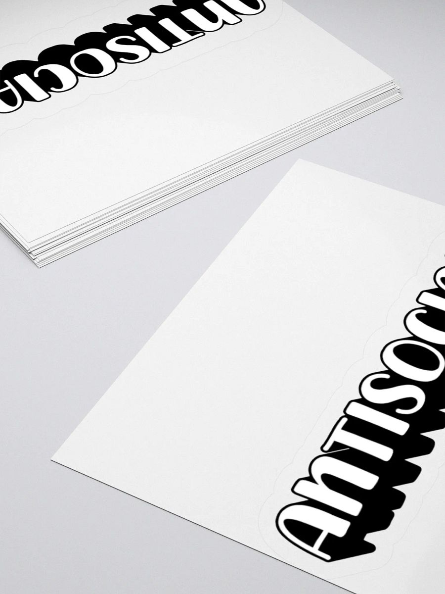 Antisocial Sticker product image (15)