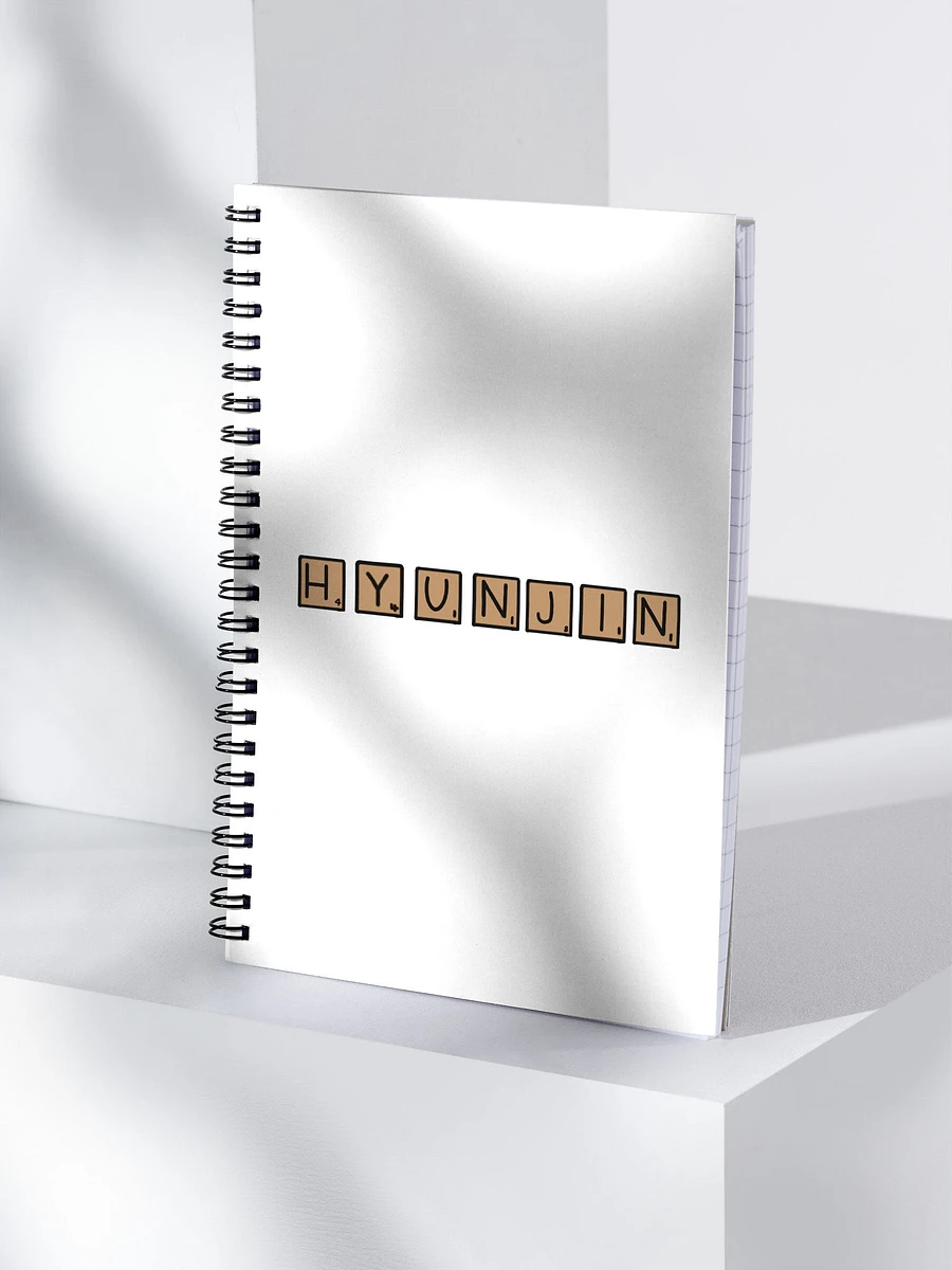 Scrabble Hyunjin notebook product image (4)