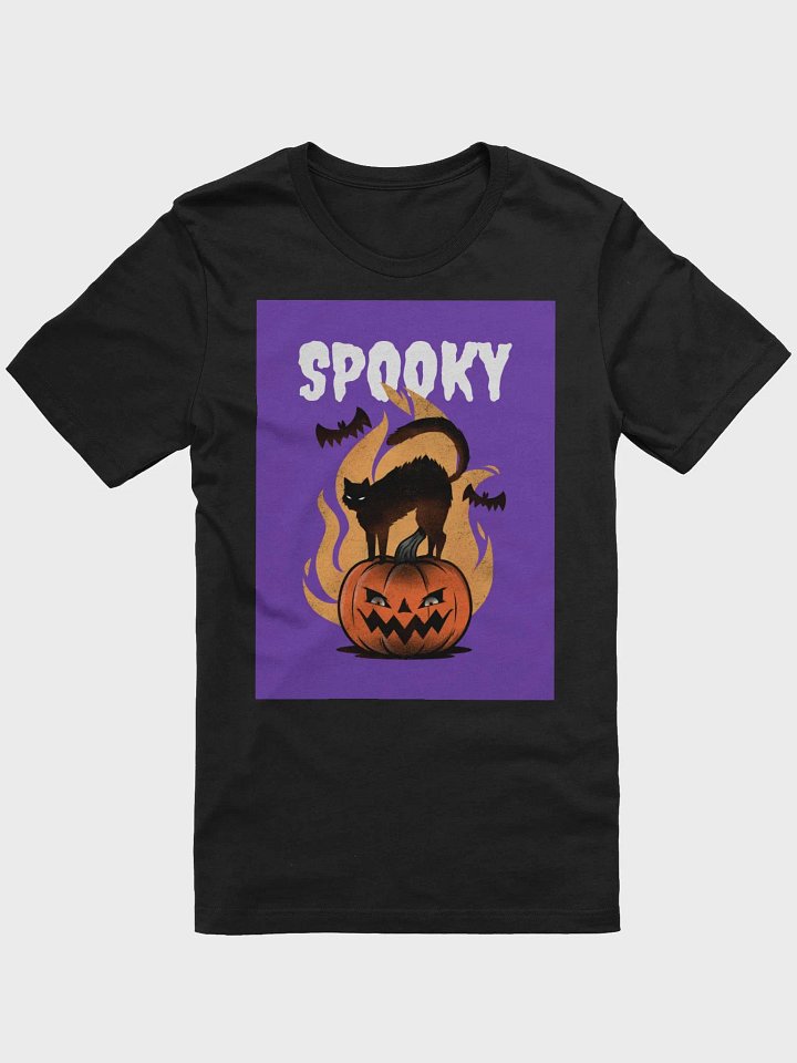 Spooky Cat Halloween TShirt product image (1)