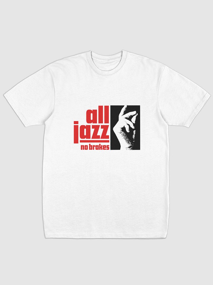 "The Jazzy Tee" (White) product image (1)