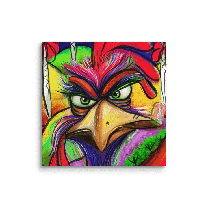 Vibrant Rooster Canvas Art product image (1)