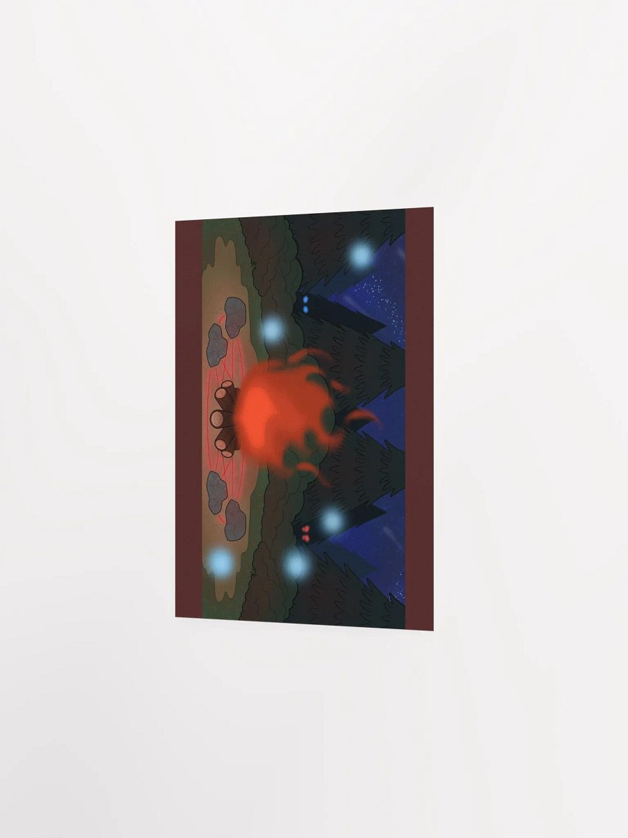 Enhanced Matte Paper Poster - Cryptid Summoning Circle - Full product image (1)