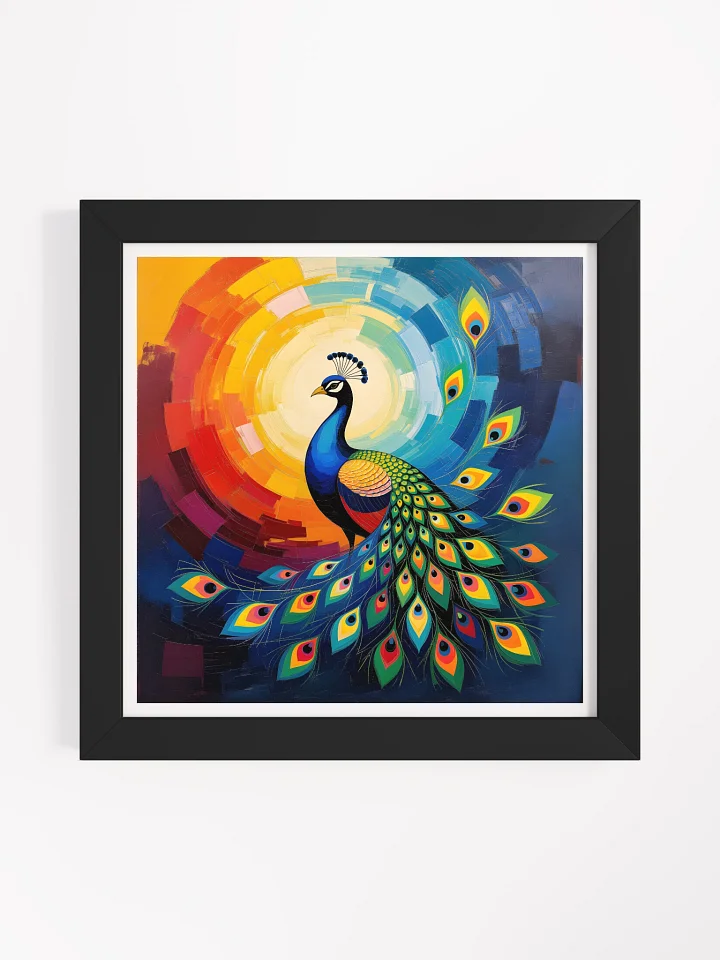 The astonishing peacock product image (1)