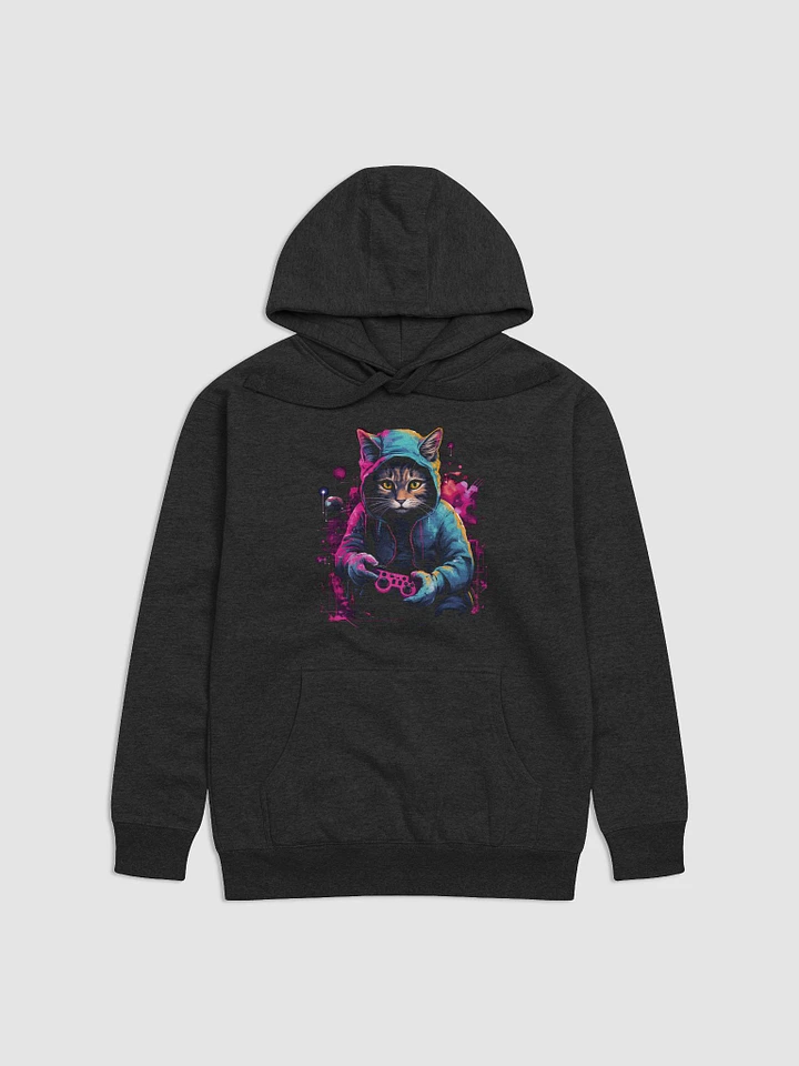 Cat-astrophic Gamer Hoodie product image (1)