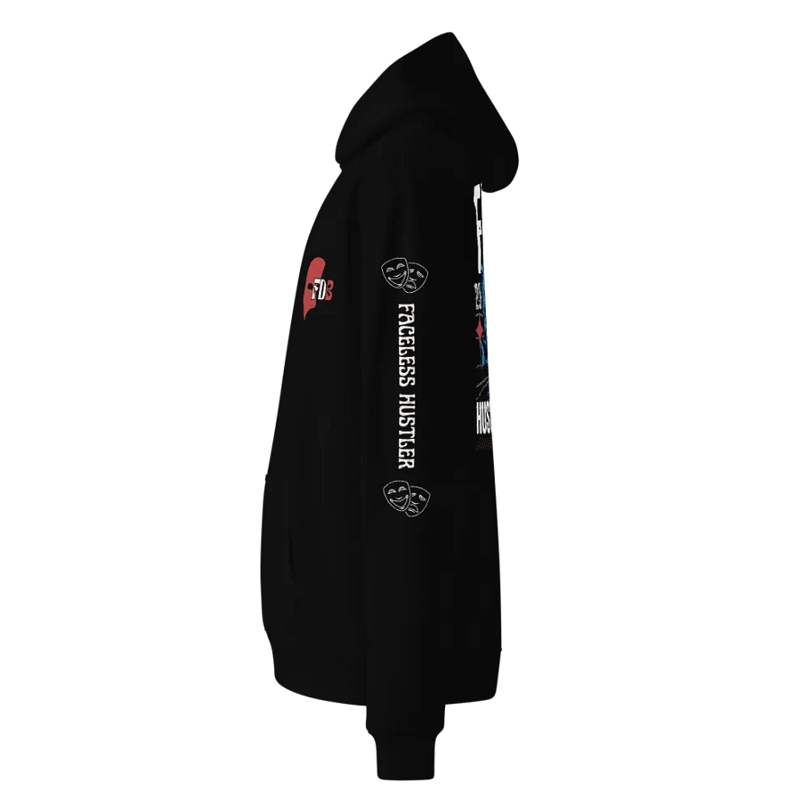 Faceless Hustler Unisex Premium Oversized Hoodie product image (4)