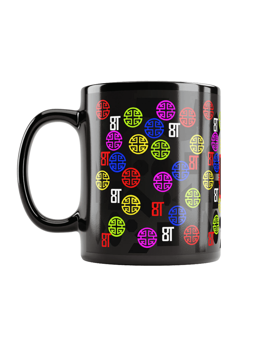 8T Sips Minimal Black Glossy Mug product image (6)