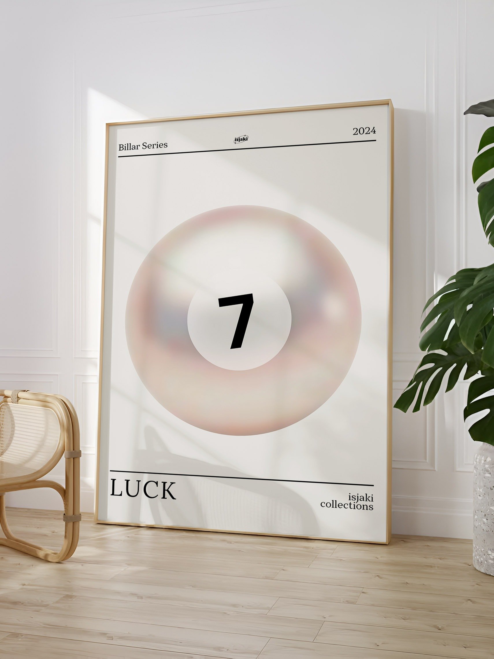 7 Ball (Luck) Print product image (3)
