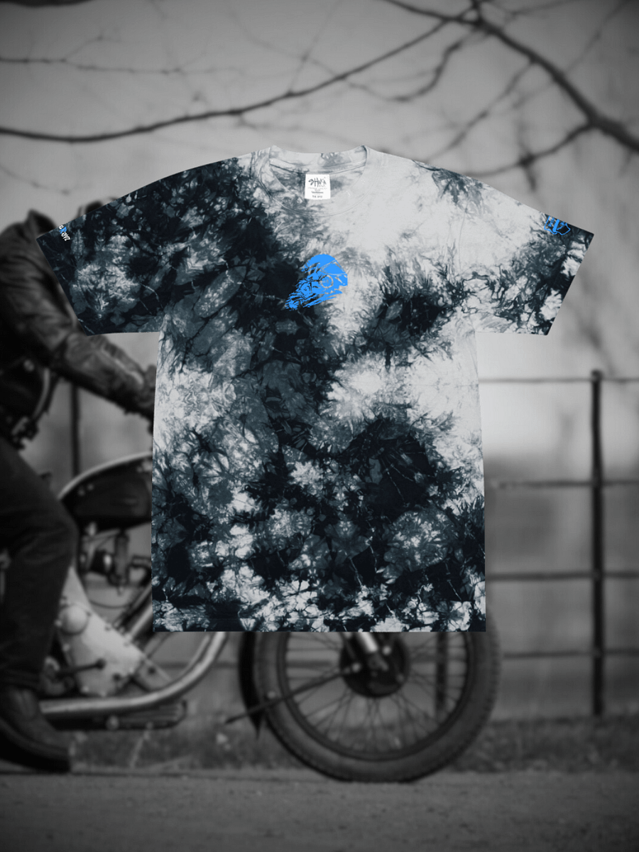 Shaka Wear Oversized Tie Dye Biker T-Shirt product image (13)