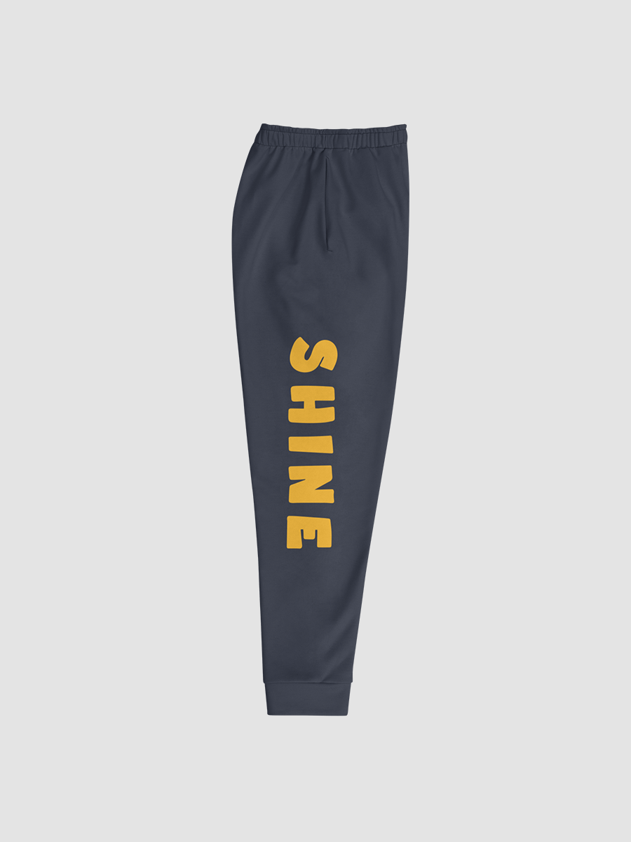 ✧SHINE✧ Unisex Fleece Sweatpants Navy product image (4)
