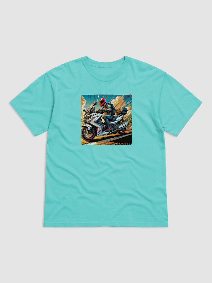 Ride On Comic Motorcycle T-Shirt product image (11)