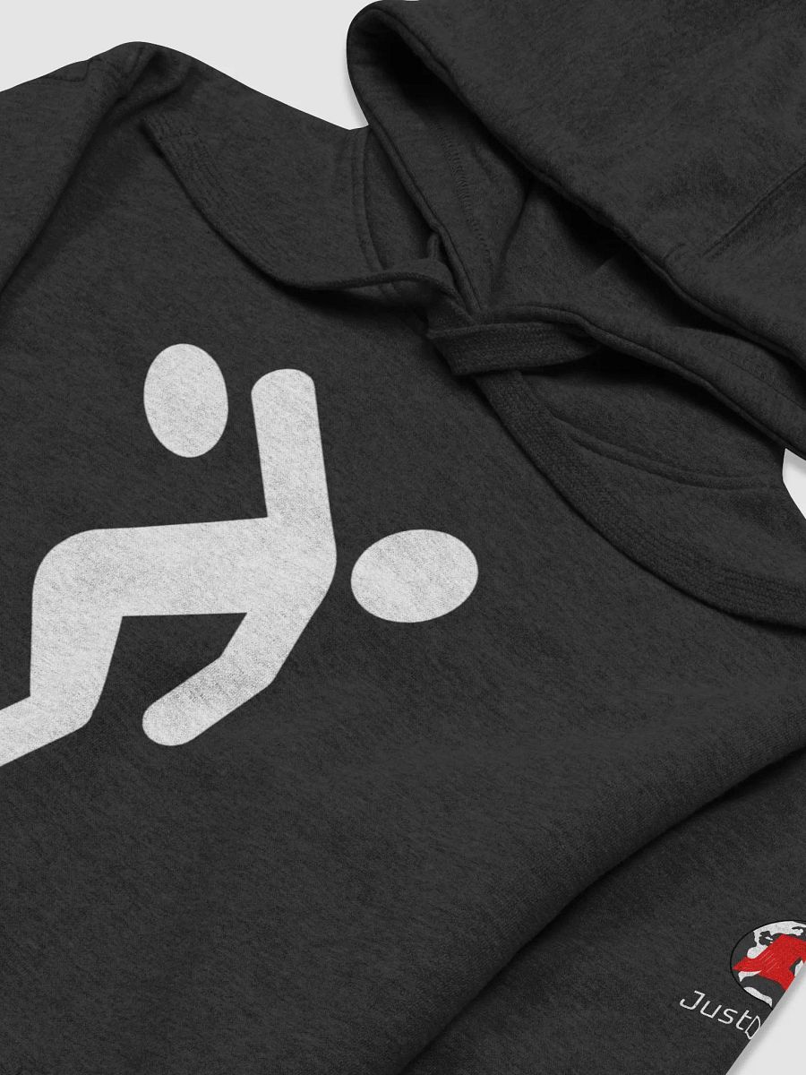 JustDisc - Cotton Heritage Unisex Premium Hoodie (White Logo) product image (3)