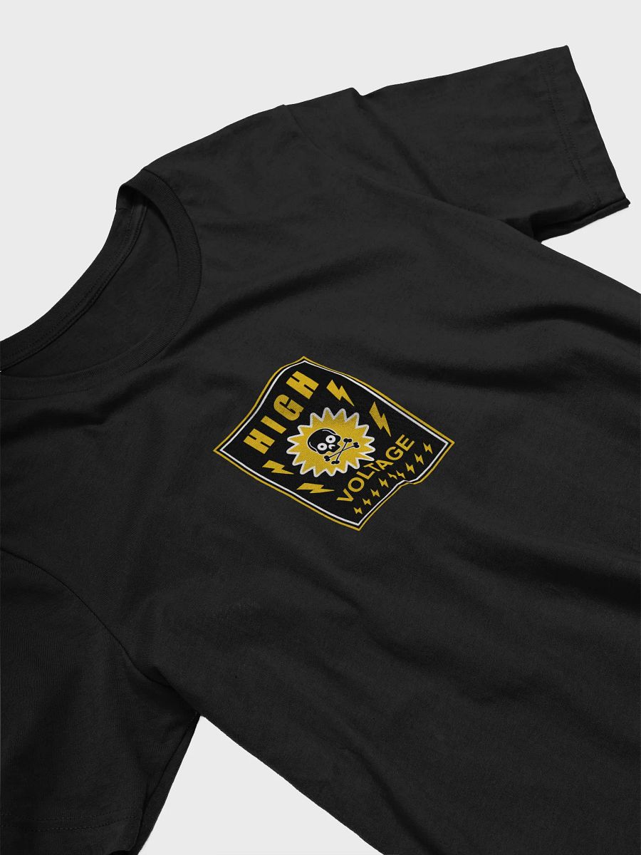Electrifying High Voltage Skull T-Shirt product image (26)