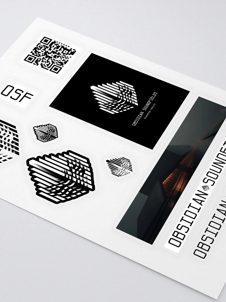 OBSIDIAN SOUNDFIELDS Sticker Sheet 001 product image (2)