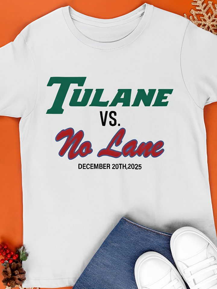 Tulane Vs No Lane Shirt product image (1)