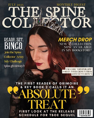 📰 Welcome to July, Spine Collectors!

New summer “Made For Stories” collection now available! (pg 2)

Join me and @authorjenn...