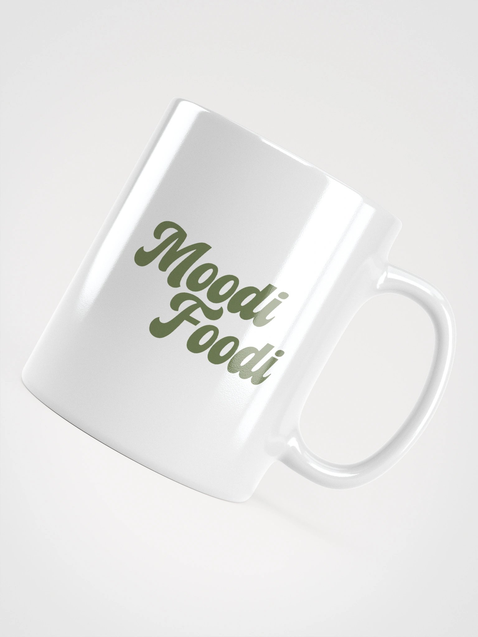 Moodi Foodi Originals White Mug – Olive product image (1)
