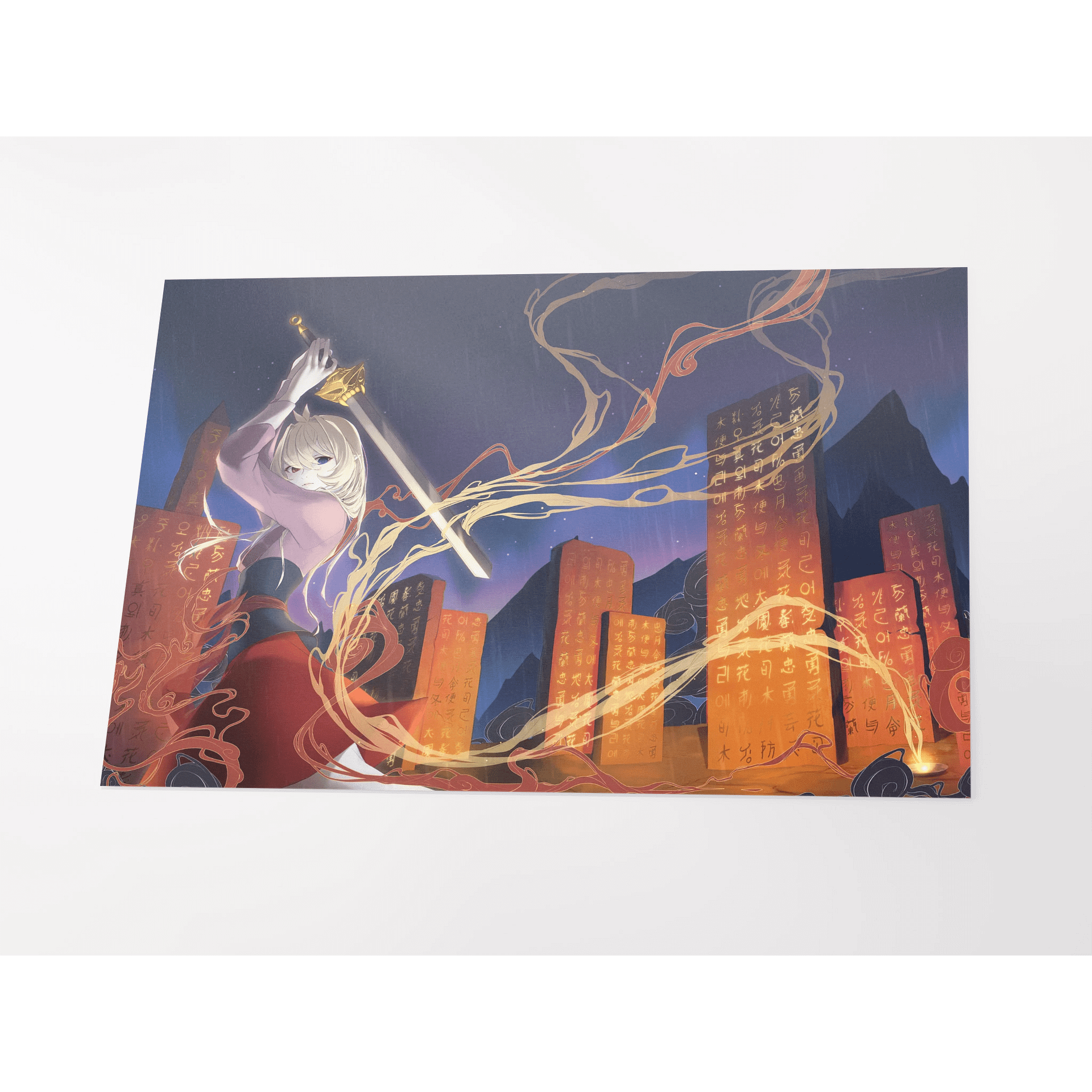 "Honor your cow" - Toki print 12" x 18" product image (6)