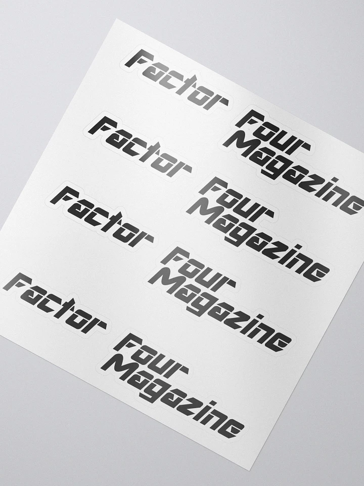 Factor Four Magazine Stickers product image (2)