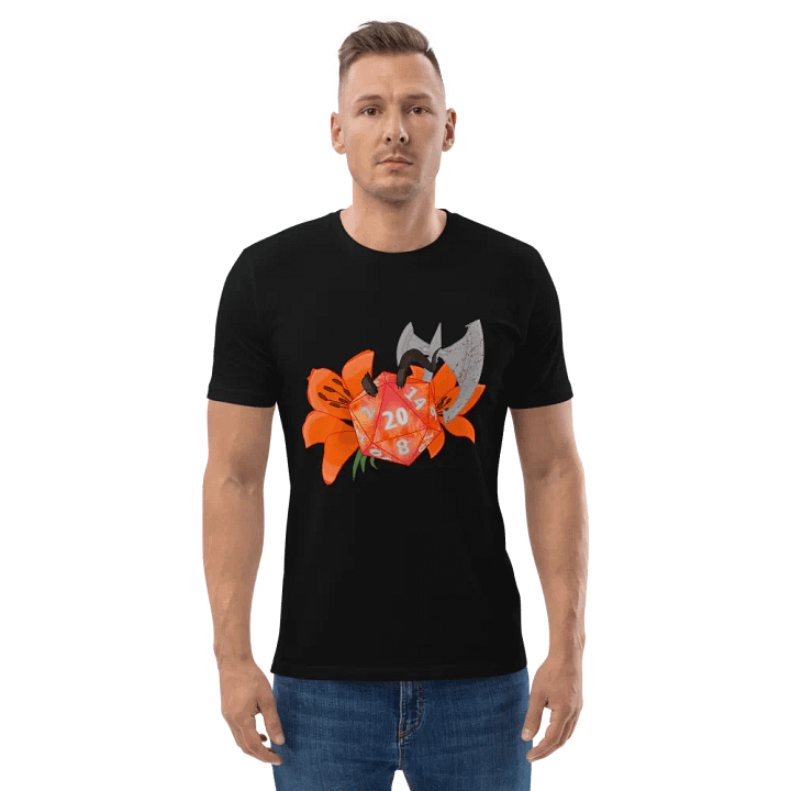 Karlach Inspired DND Die Shirt product image (2)