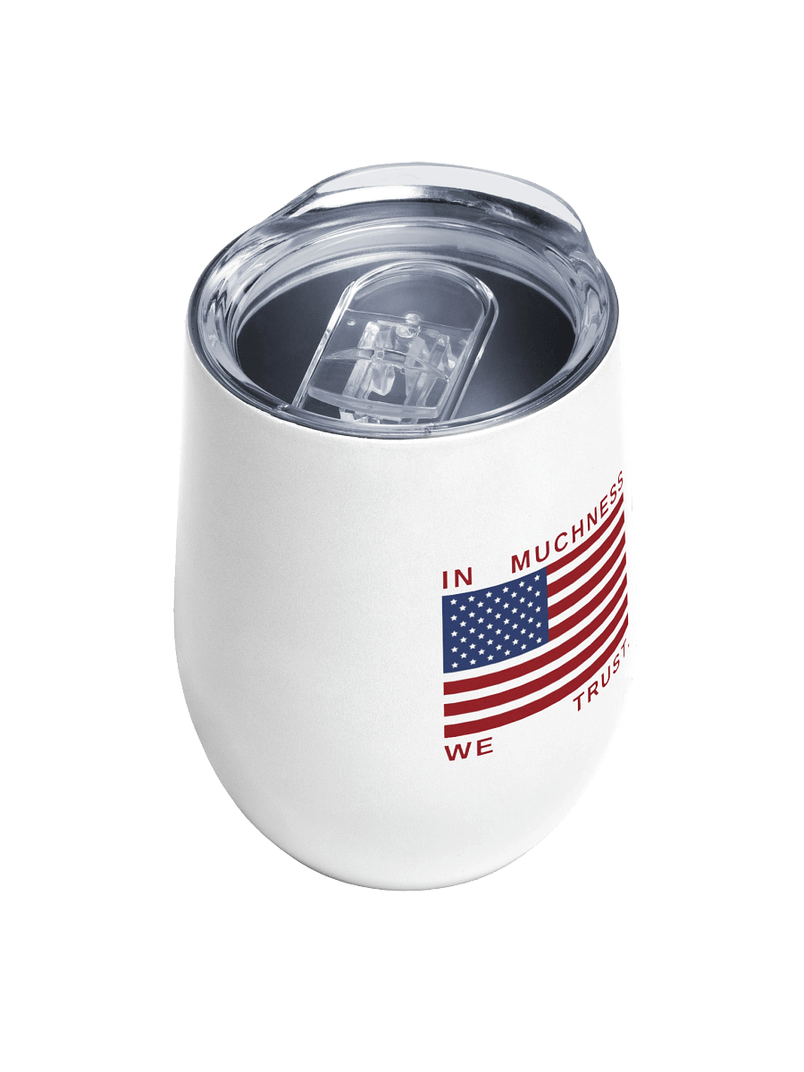 LIMTED EDITION: In Muchness We Trust wine tumbler product image (4)