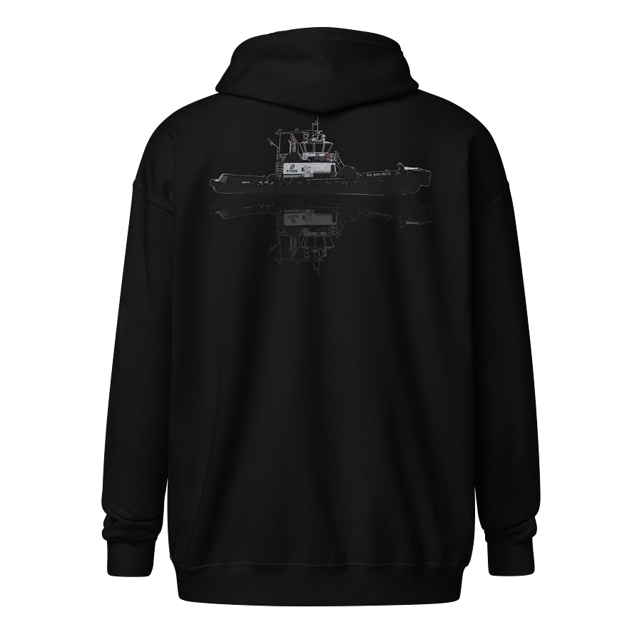 BO Brusco and reflection Zip Hoodie product image (1)