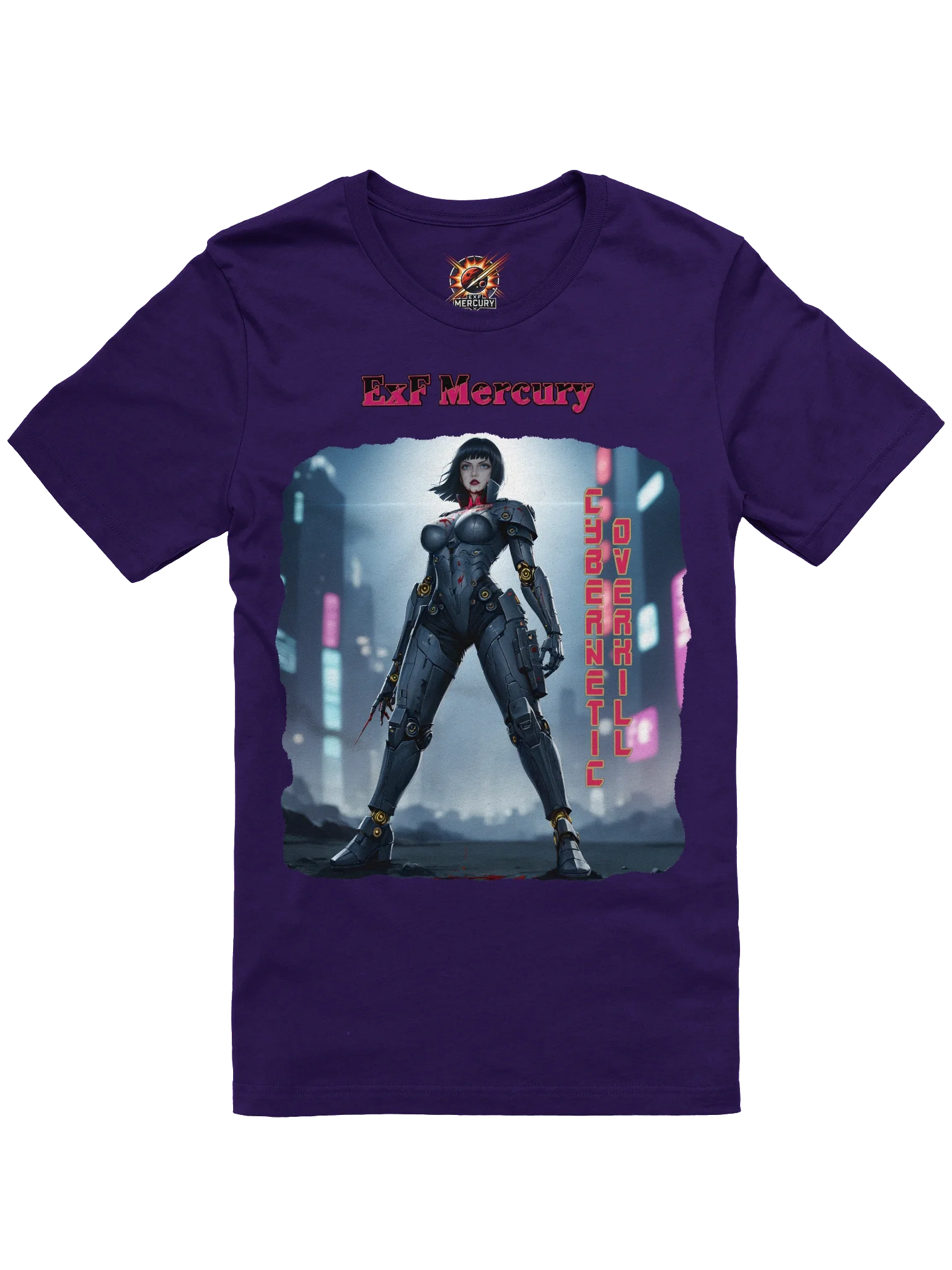 Double-Sided Band T-Shirt – Cybernetic Overkill & Requiem Machine Covers product image (8)