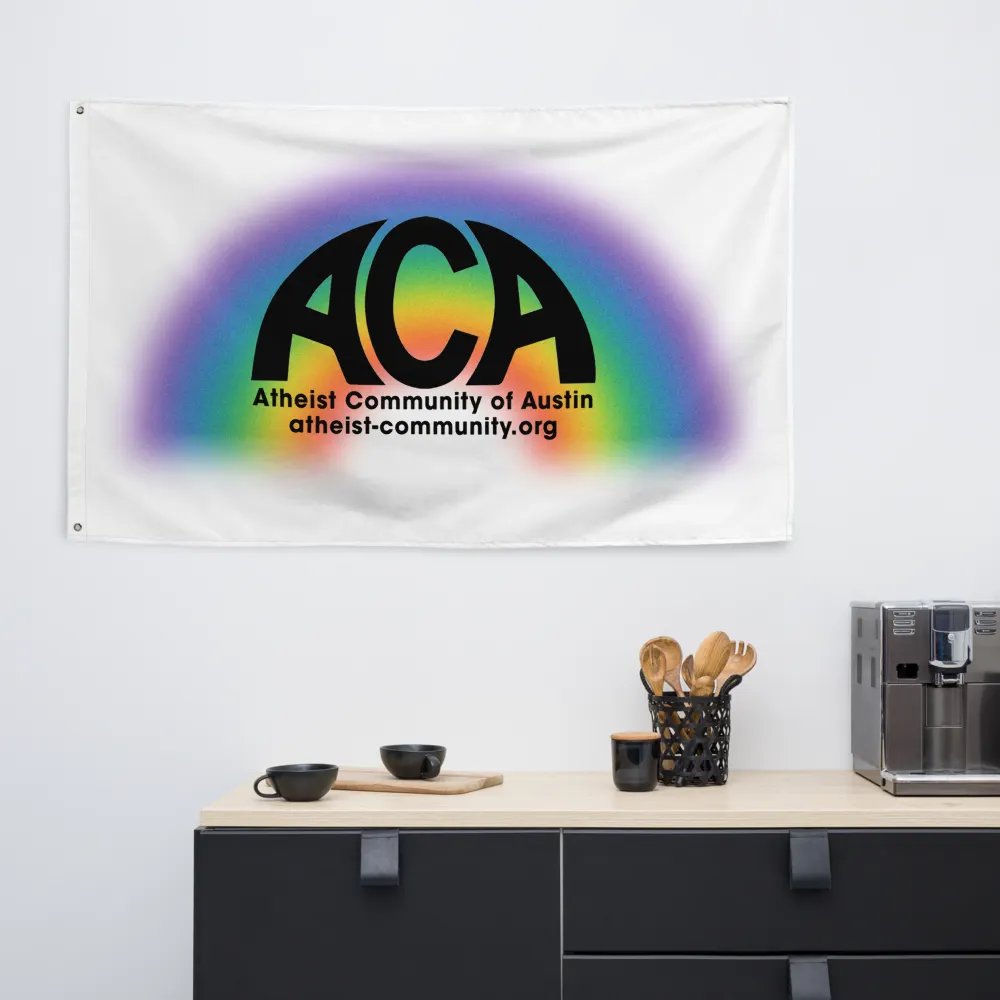 The Atheist Community of Austin Flag product image (6)