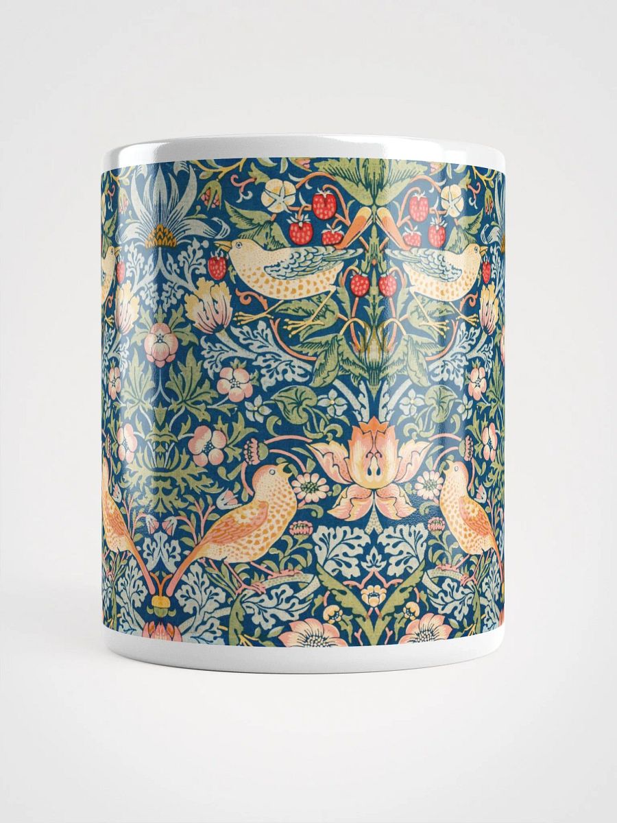 Strawberry Thief White Glossy Mug product image (5)