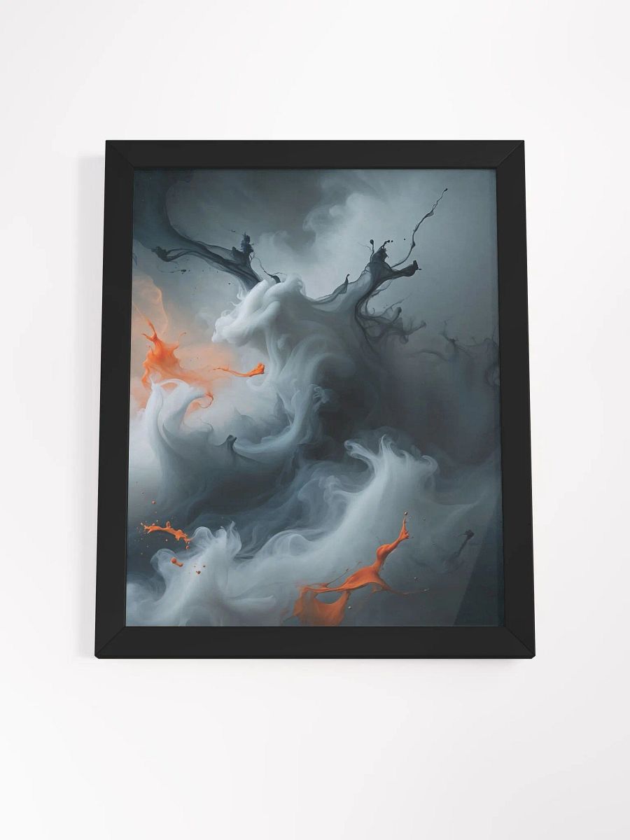 Vivid Smoke Swirls Framed Print product image (19)