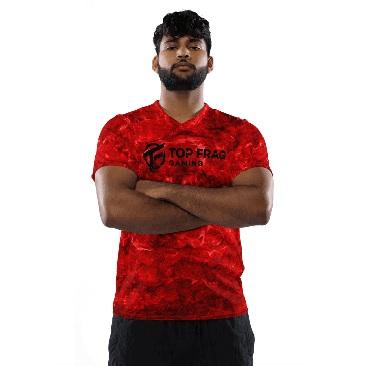 TopFrag™ Red Unisex Sports Jersey product image (2)
