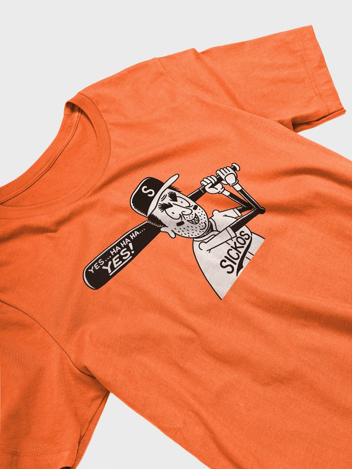 Sickos Baseball Character T-Shirt (11 Colors) product image (2)