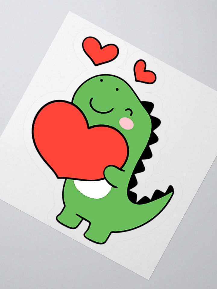 TyyRex Love Large Sticker product image (7)