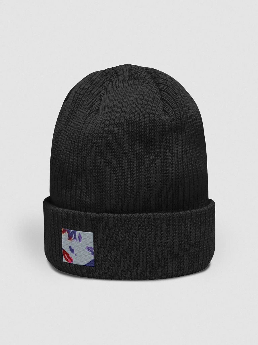 John DeNicola - She Said Embroidered Organic Ribbed Beanie product image (2)