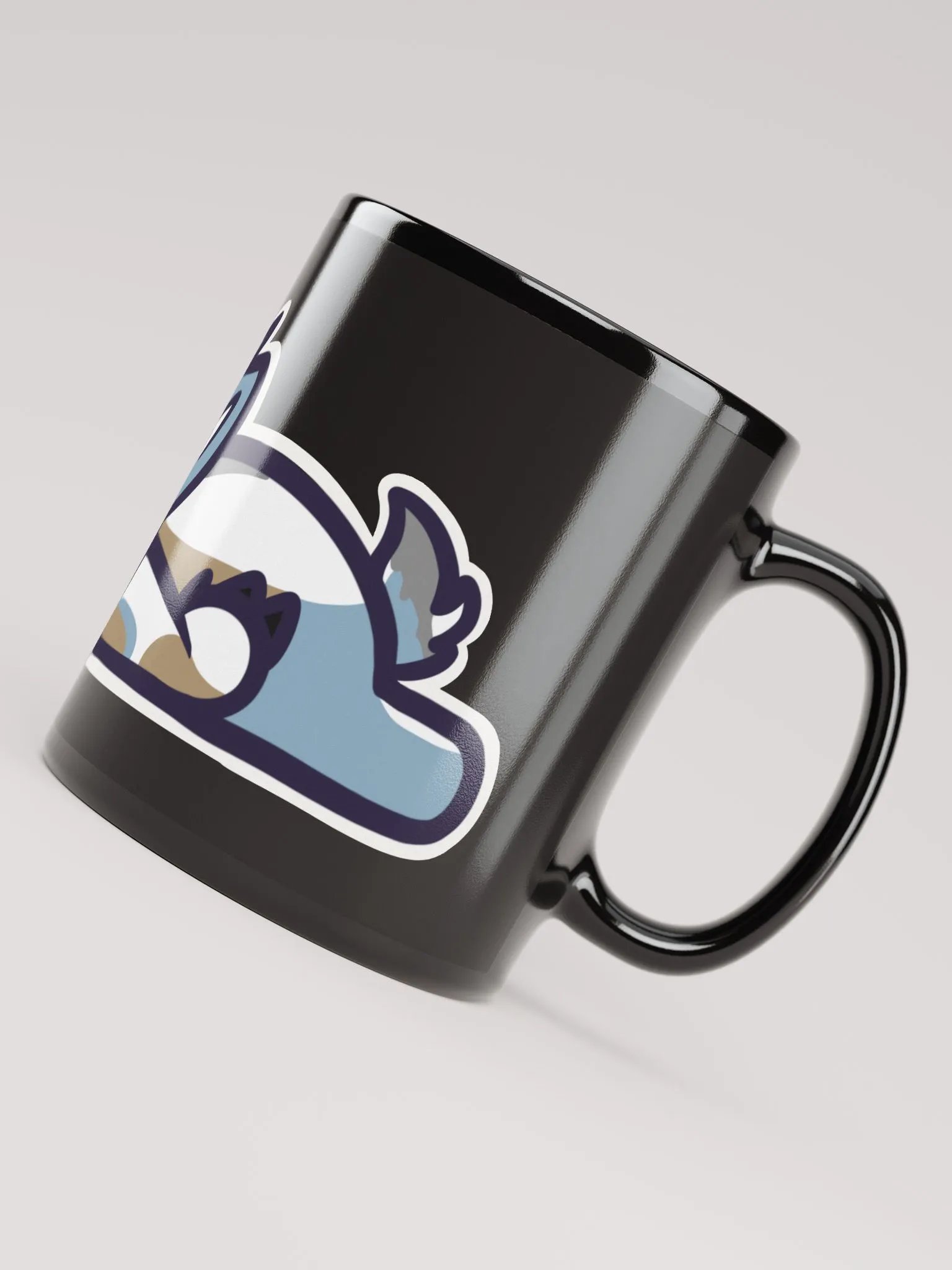 11oz Eepy Deer Emblem Mug - Black product image (4)