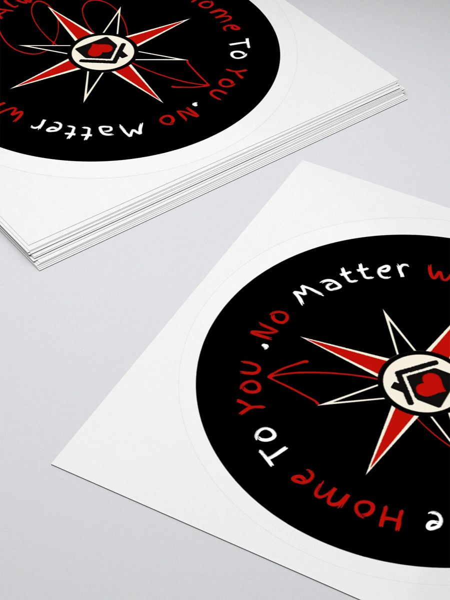No Matter Where I Go I Always Come Home To You Sticker product image (4)