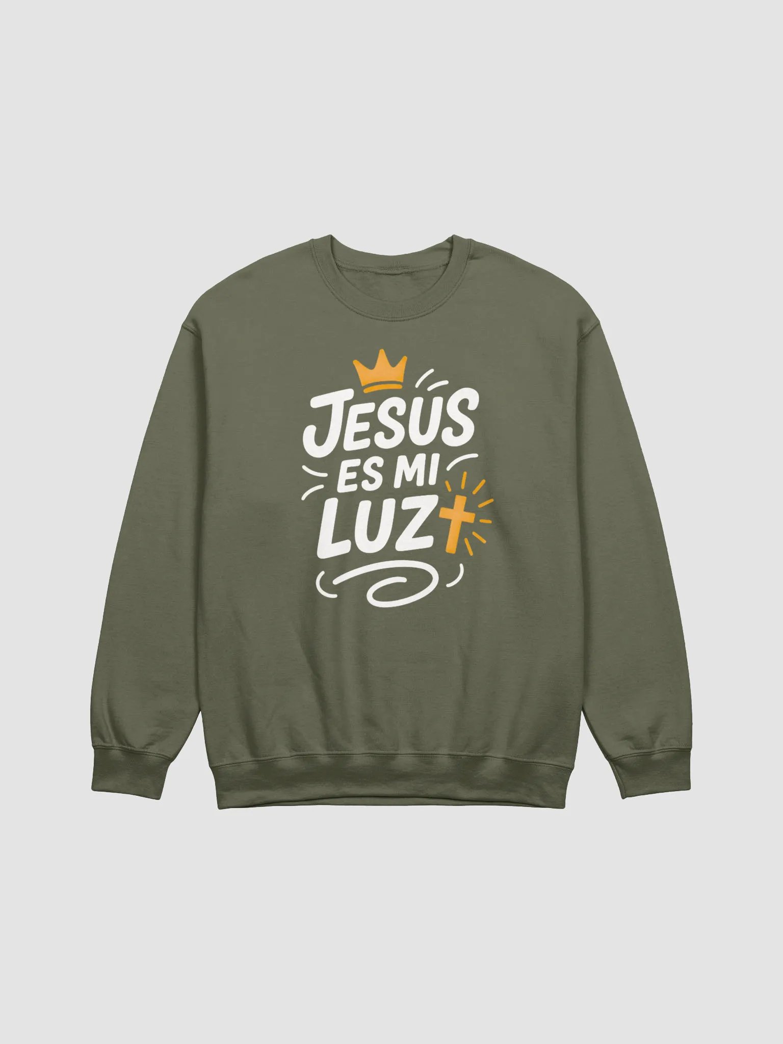 Sudadera Unisex Cuello Redondo | Jesús es mi Luz product image (7)