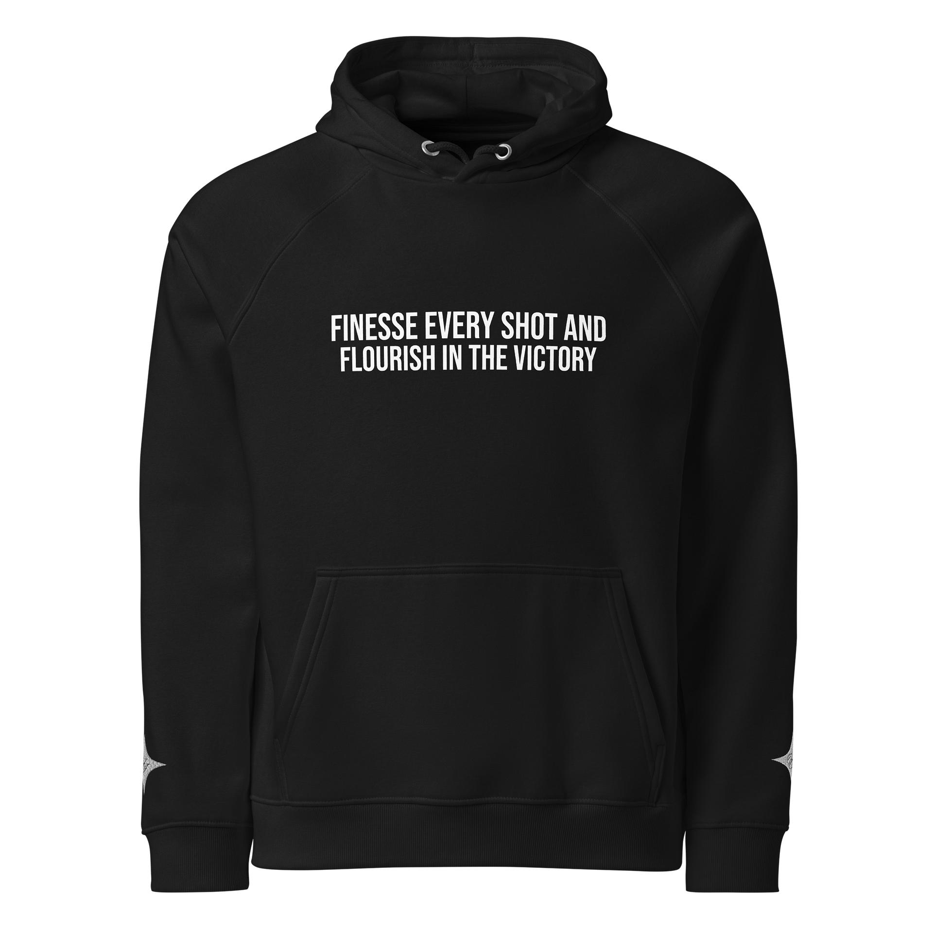 F&F Slogan Eco Raglan Hoodie (WHT) product image (1)