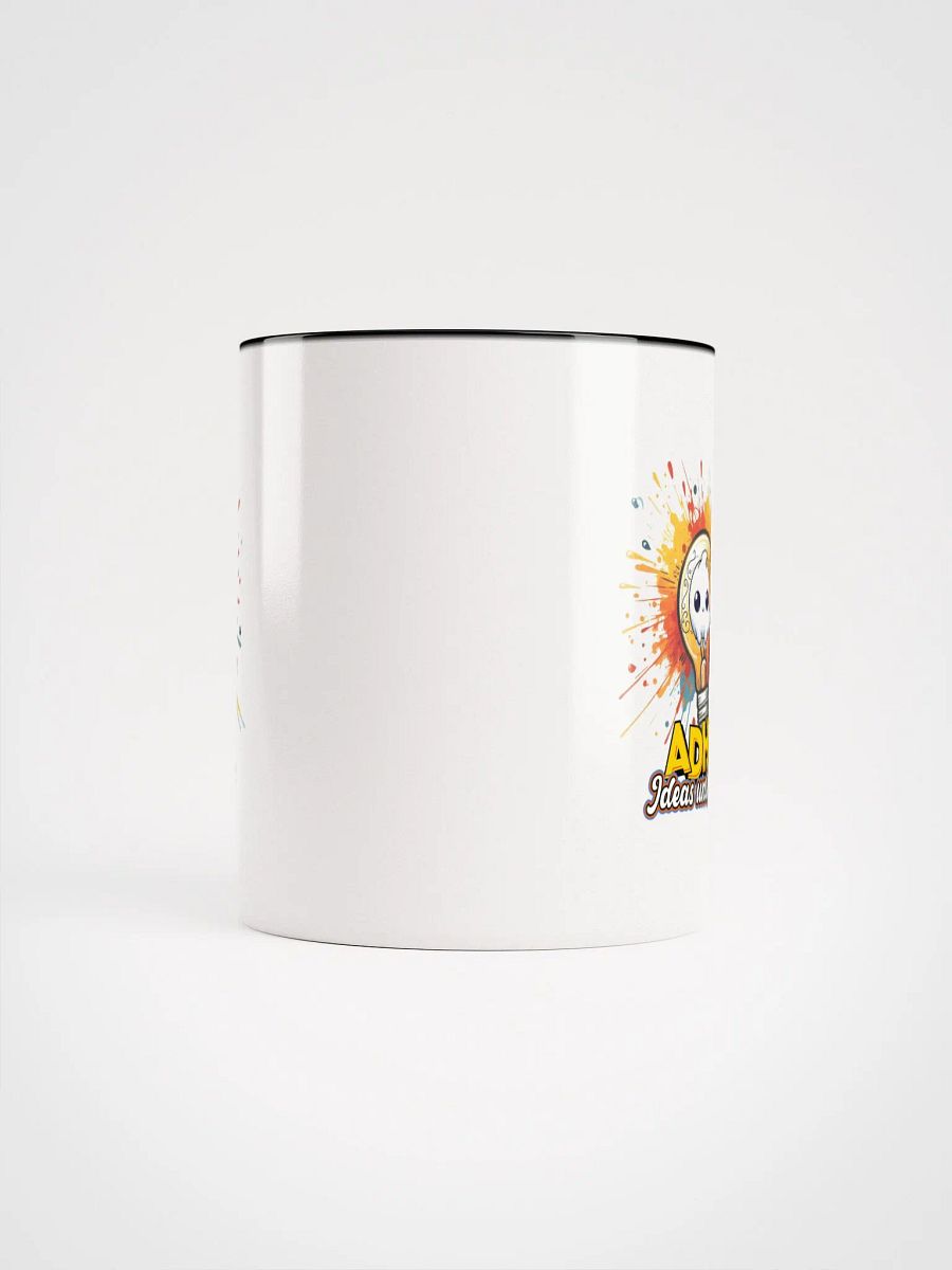 ADHD Ideas Unleashed Ceramic Mug with Color Inside product image (66)