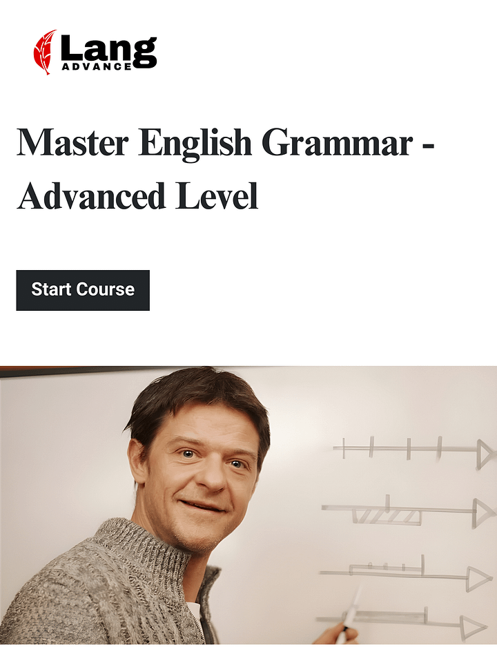 Master English Grammar - Advanced Level product image (1)