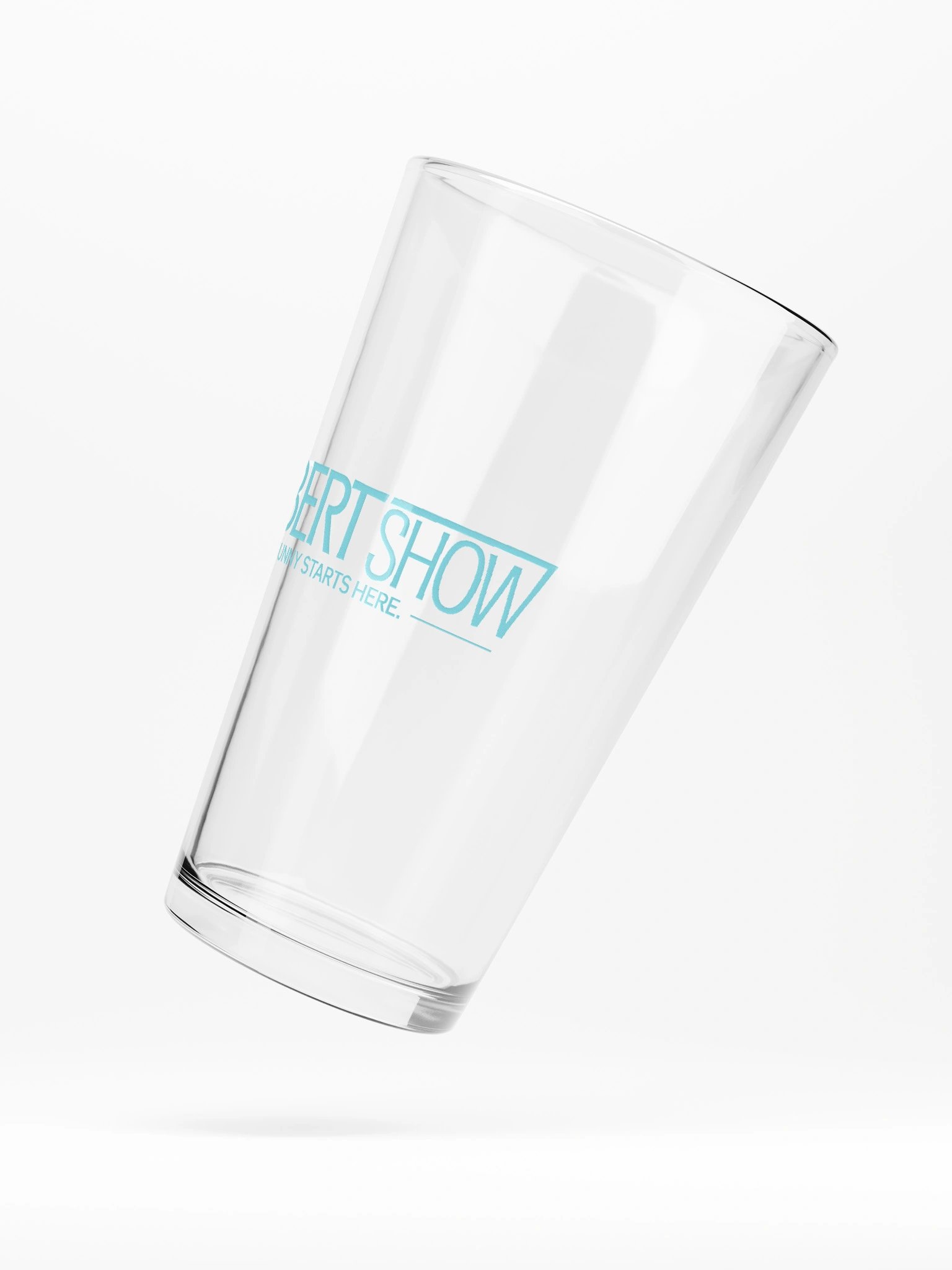 Bert Show Logo Pint Glass product image (5)
