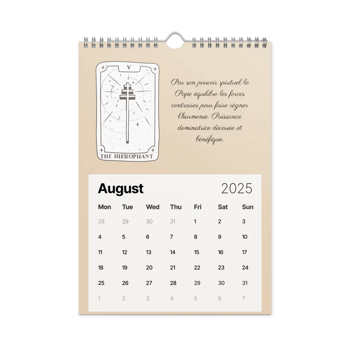 Tarot Calender product image (2)