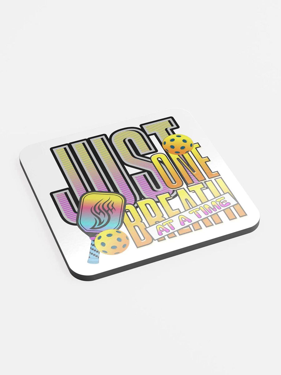 Just One Breath At A Time Pickleball Coaster product image (2)