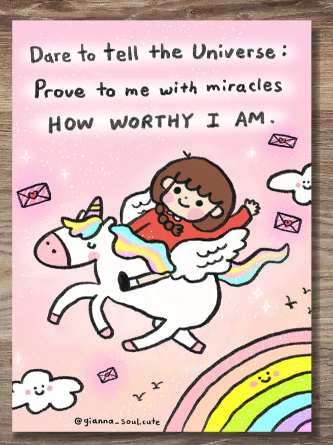 Prove To Me With Miracles | Positivity Card product image (1)