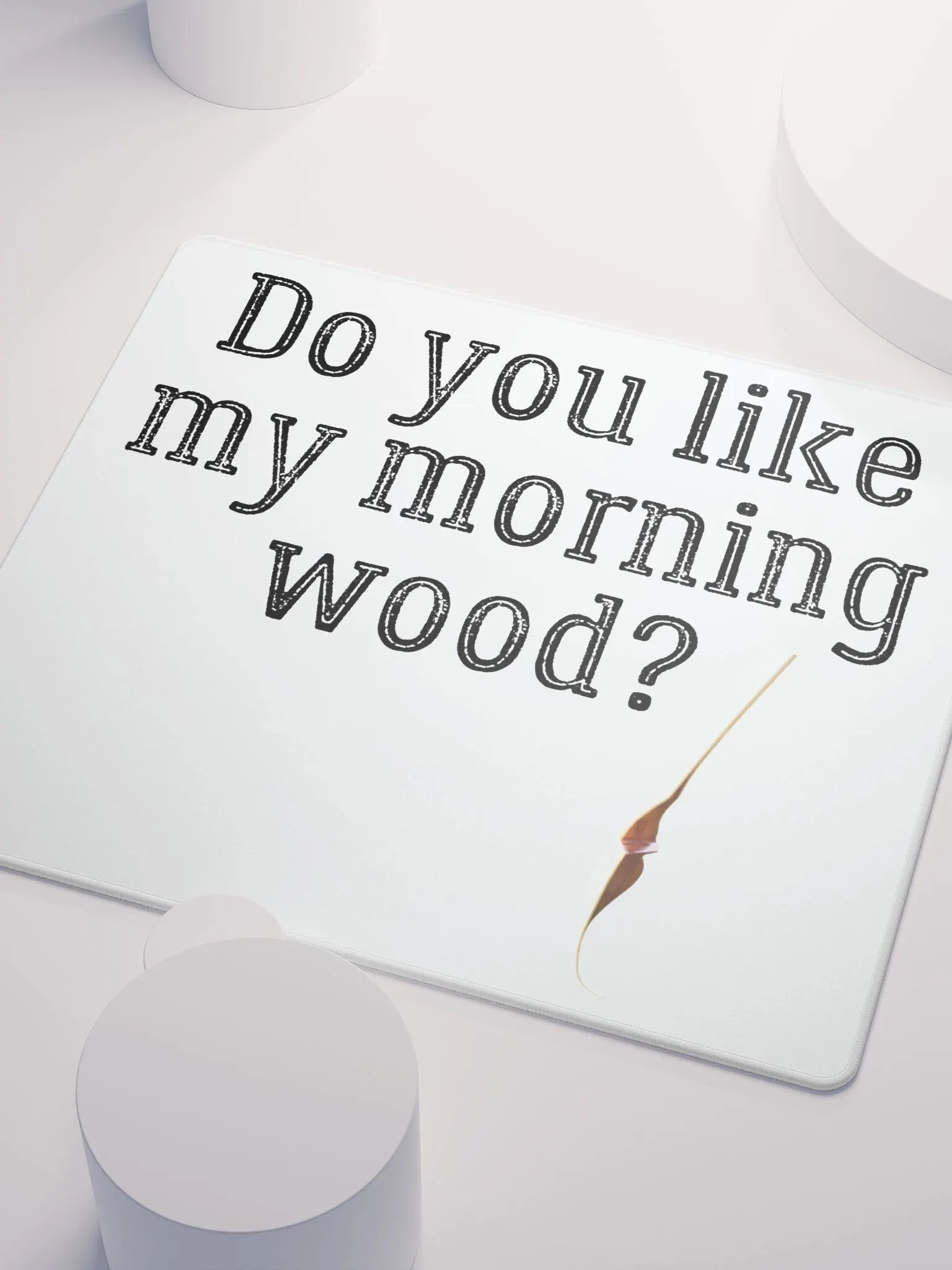 Morning Wood Mouse Pad product image (3)
