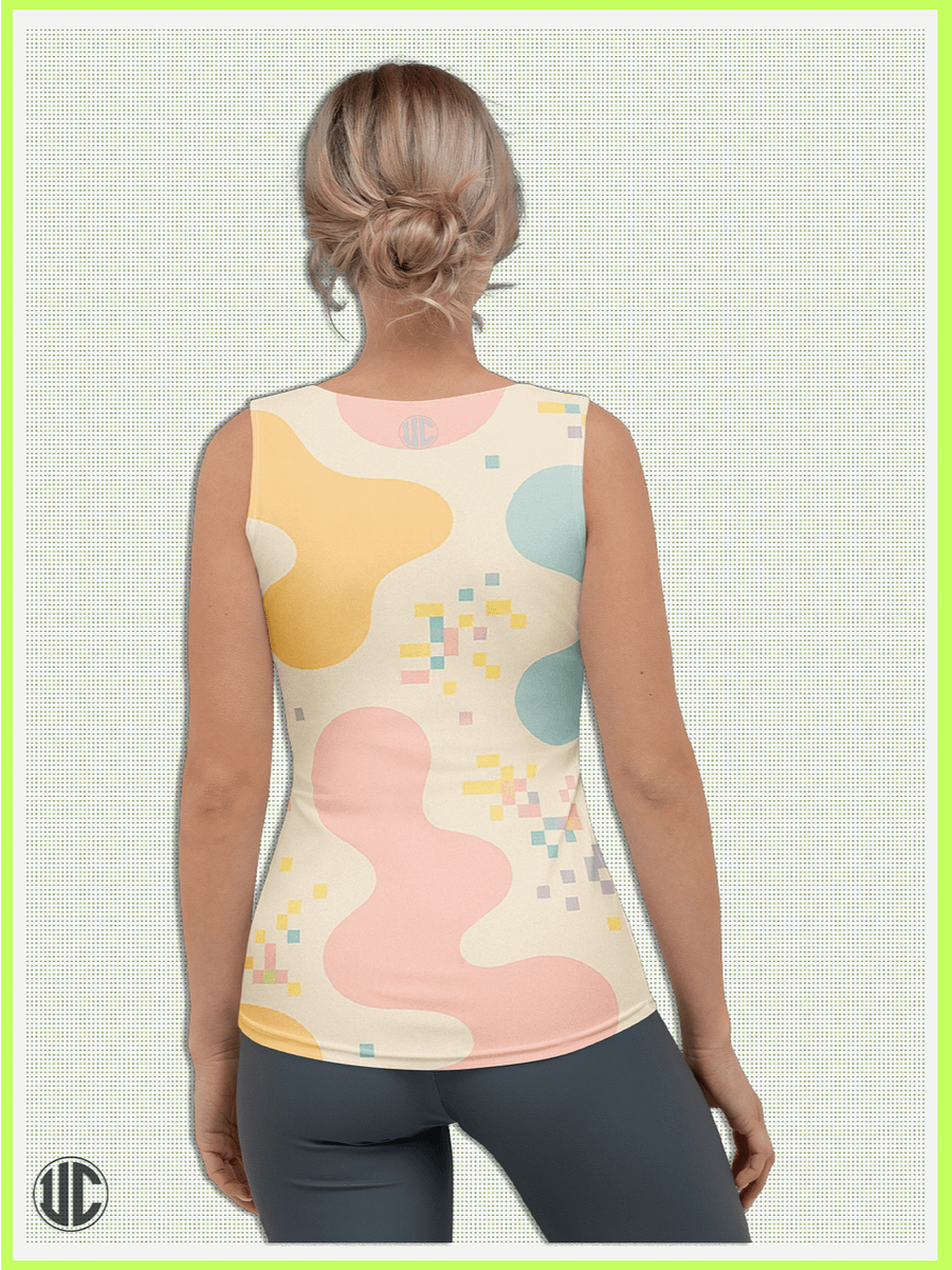 Theo’s Digital Wave – Women’s Tank Top product image (2)