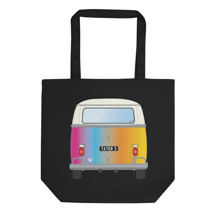 Multi Color Taterwave 3 year Tote bag product image (1)